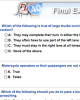 drivers ed final exam answer key nc